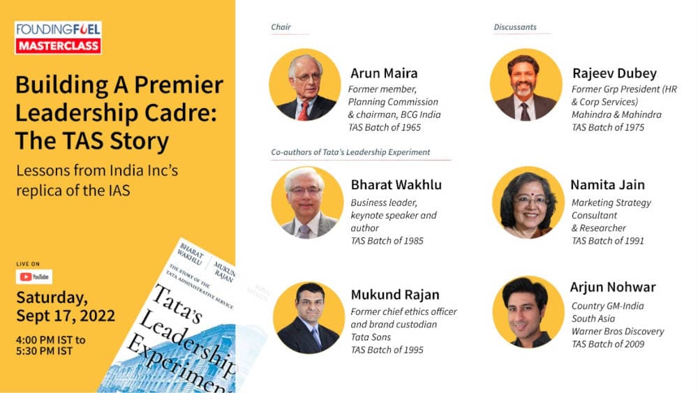 Building a Premier Leadership Cadre: The TAS Story