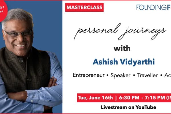Masterclass: Personal Journeys with Ashish Vidyarthi