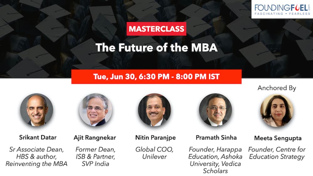 Masterclass: The Future of the MBA