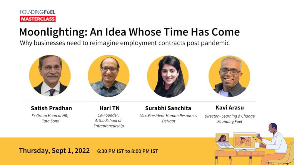 Moonlighting: An idea whose time has come